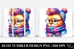 Stylish Baby Chicken in Winter Outfit Product Image 1