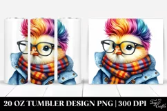 Stylish Baby Chicken in Winter Outfit Product Image 1