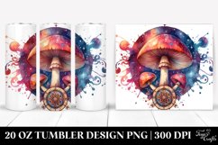 Magical Celestial Mushroom Clipart Product Image 1