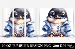 Cute Funny Baby Bird | 20 oz Tumbler Product Image 1