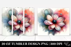 Vibrant Wooden Anemone | 20 oz Tumbler Product Image 1