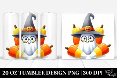 Simple Funny Candy Corn Clipart 20 Oz Tumbler Product Image 1