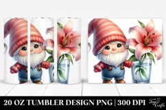 Spring 20 Oz Tumbler Png Product Image 1