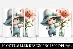 Spring 20 Oz Tumbler Png Product Image 1