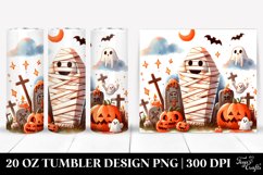 Spooky Mummy&#039;s Tomb Clipart 20 Oz Tumbler Product Image 1