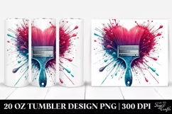 Valentines 20 Oz Tumbler Png Product Image 1