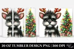 Miniature Schnauzer with Crazy Haircut, Transparent PNG Product Image 1