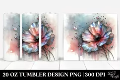 Shiny Poppy Art | 20 oz Tumbler Product Image 1