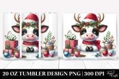Christmas PNG 20 Oz Tumbler Design Product Image 1