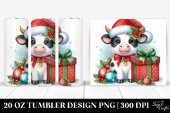 Christmas PNG 20 Oz Tumbler Design Product Image 1