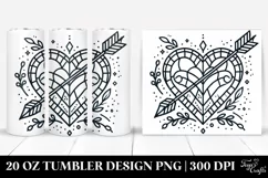 Valentines 20 Oz Tumbler Png Product Image 1
