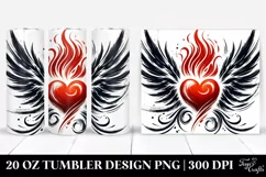 Love 20 Oz Tumbler Png Product Image 1