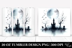 Simple Halloween Scene | 20 oz Tumbler Product Image 1