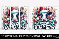 Christmas PNG 20 Oz Tumbler Design Product Image 1