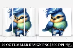 Cute Baby Bird Posing | 20 oz Tumbler Product Image 1