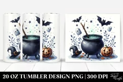Simple Funny Cauldron Clipart 20 Oz Tumbler Product Image 1