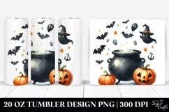 Simple Funny Cauldron Clipart 20 Oz Tumbler Product Image 1