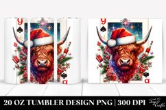 Christmas PNG 20 Oz Tumbler Design Product Image 1