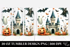 Simple Funny Castle Clipart 20 Oz Tumbler Product Image 1