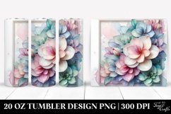 Glossy Gardenia Art | 20 oz Tumbler Product Image 1