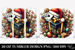 Christmas PNG 20 Oz Tumbler Design Product Image 1