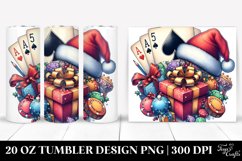 Christmas PNG 20 Oz Tumbler Design Product Image 1