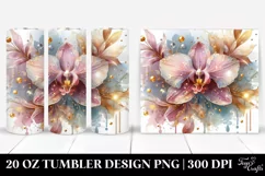 20 Oz Tumbler Sublimation | Shiny Orchid with Metallic Product Image 1