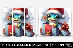 Expressive Baby Cow Winter PNG Product Image 1