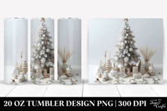 Simple Christmas Tree Image 20 Oz Tumbler Product Image 1