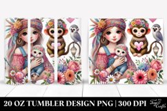Spring 20 Oz Tumbler Png Product Image 1