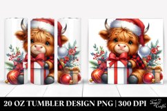 Christmas PNG 20 Oz Tumbler Design Product Image 1