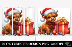 Christmas PNG 20 Oz Tumbler Design Product Image 1