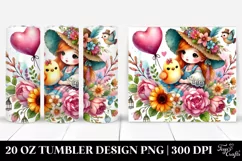 Spring 20 Oz Tumbler Png Product Image 1