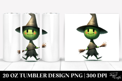 Funny Witch Digital Painting 20 Oz Tumbler Product Image 1