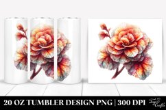 Shiny Begonia Tumbler Product Image 1