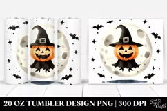 Simple Funny Moon Clipart 20 Oz Tumbler Product Image 1