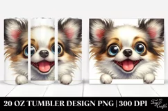 Crazy Looking Chihuahua | 20 Oz Tumbler Product Image 1