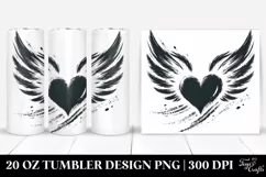 Valentines 20 Oz Tumbler Png Product Image 1