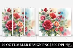 Colorfull Red Roses | 20 oz Tumbler Product Image 1