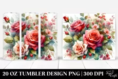 Colorfull Red Roses | 20 oz Tumbler Product Image 1