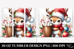 Christmas PNG 20 Oz Tumbler Design Product Image 1
