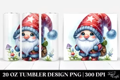 Colorful Cute Gnome | 20 oz Tumbler Product Image 1
