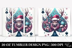 Christmas PNG 20 Oz Tumbler Design Product Image 1