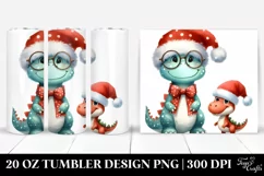 Goofy Dinosaur with es 20 Oz Tumbler Product Image 1