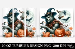 Funny Werewolf Clipart 20 Oz Tumbler Product Image 1