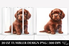 Enthusiastic Chesapeake Bay Retriever Tumbler Product Image 1