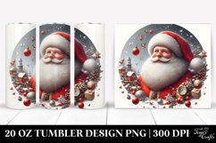 Retro Santa Christmas Clipart Product Image 1