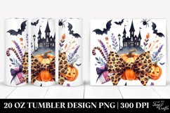 Simple Halloween Coquette Bow | 20 oz Tumbler Product Image 1