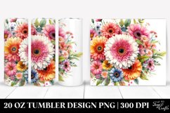 Colorfull Gerbera | 20 oz Tumbler Product Image 1