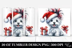 Expressive Baby West Highland White Terrier PNG Product Image 1
